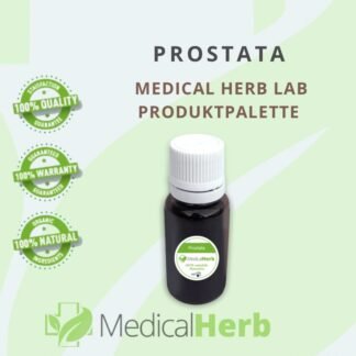 Prostate tincture 100% medicinal herb concentrate in alcohol extract